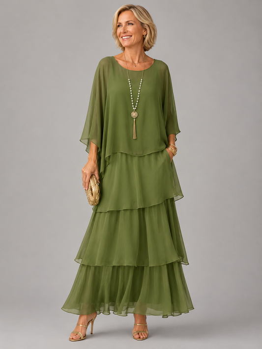Elegant and flowing long dress