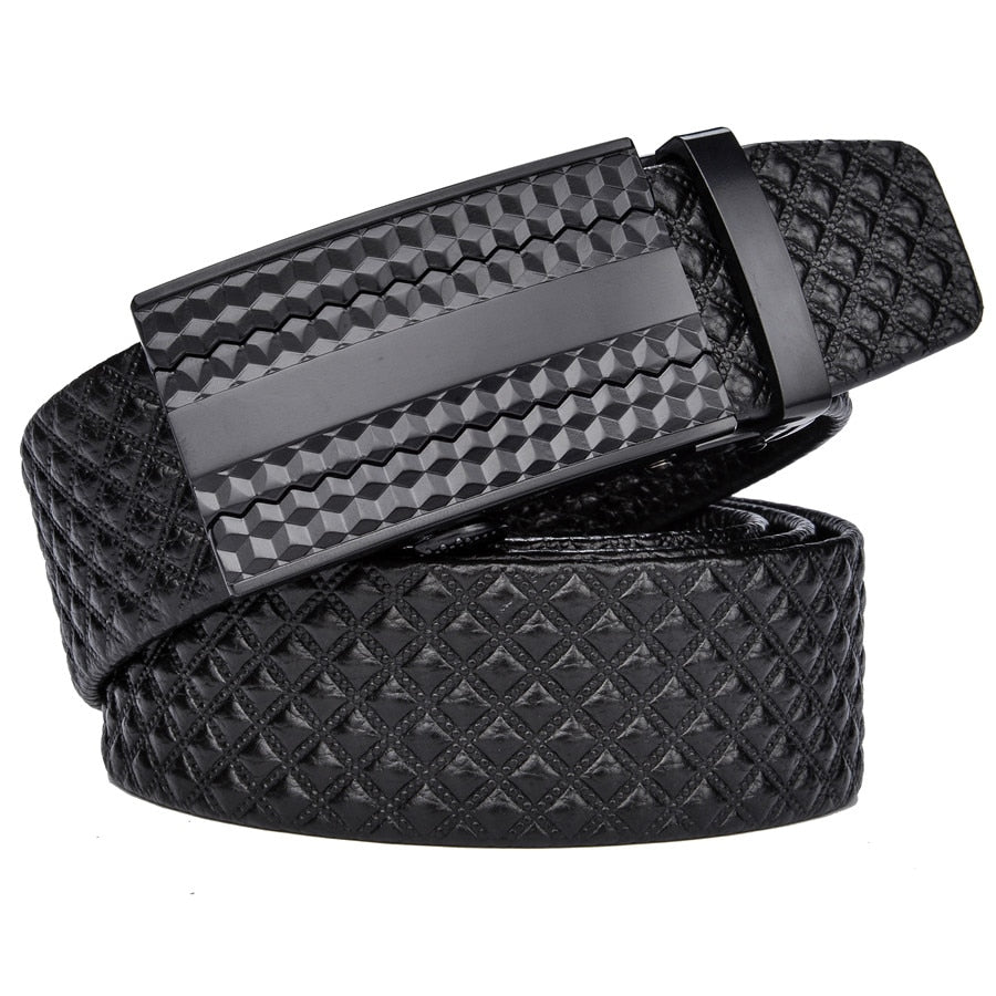 Cinturón de cuero estilo rockero
