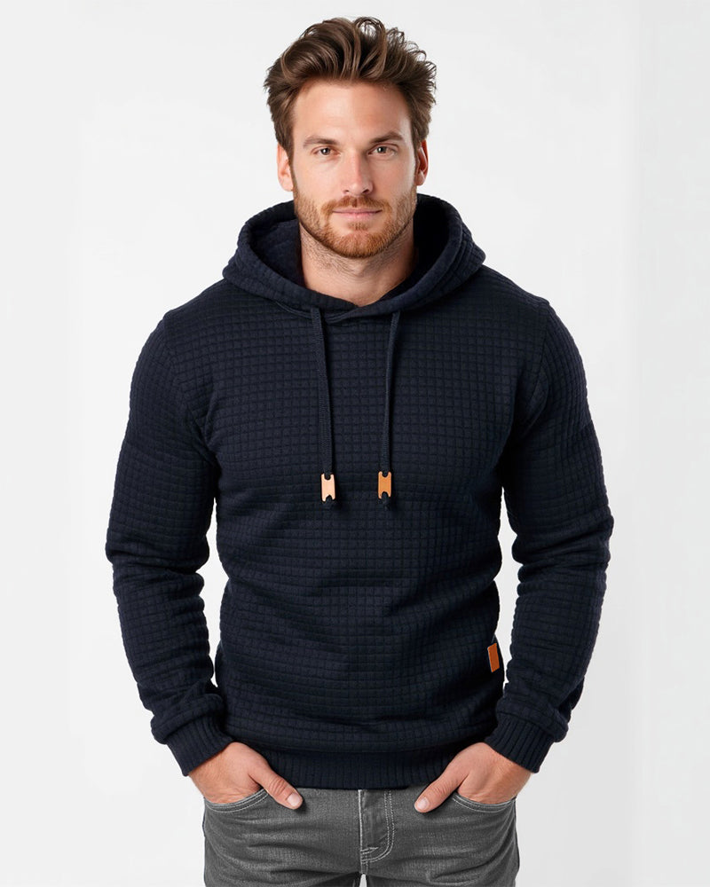 Sudadera con capucha de punto texturizado Florence