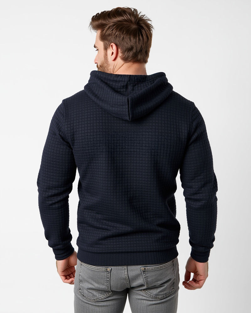Sudadera con capucha de punto texturizado Florence