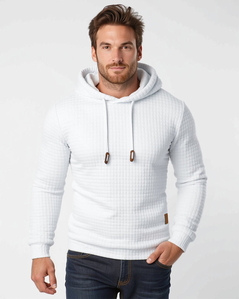 Sudadera con capucha de punto texturizado Florence